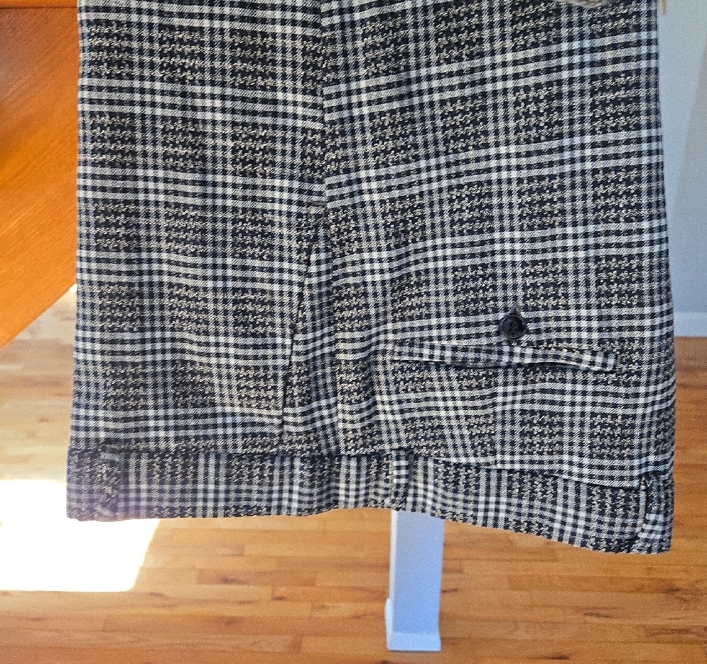 Owen Men's Wear Navy Plaid Suit - Picture 13 of 15